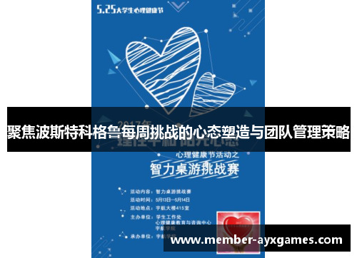 聚焦波斯特科格鲁每周挑战的心态塑造与团队管理策略