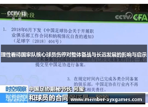 理性看待国家队核心球员伤停对整体备战与长远发展的影响与启示 理性看待国家队核心球员伤停对整体备战与长远发展的影响与启示